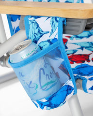 Beach & Home Beach Chairs | Tommy Bahama Tommy Bahama School Of Fish Kids' Backpack Beach Chair Multicolor