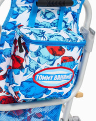 Beach & Home Beach Chairs | Tommy Bahama Tommy Bahama School Of Fish Kids' Backpack Beach Chair Multicolor