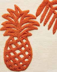 Beach & Home Bath | Tommy Bahama Batik Pineapple Bath Rug Orange