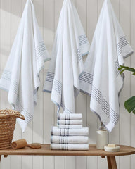Beach & Home Bath | Tommy Bahama Cliff Side Blue 3-Piece Towel Set Blue
