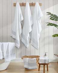 Beach & Home Bath | Tommy Bahama Cliff Side Grey 3-Piece Towel Set Grey