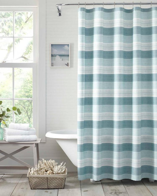 Beach & Home Bath | Tommy Bahama Hula Beach Shower Curtain Blue
