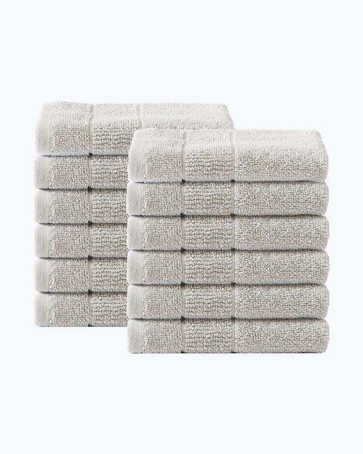 Beach & Home Bath | Tommy Bahama Island Retreat 12-Piece Wash Towel Set Beige