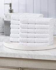 Beach & Home Bath | Tommy Bahama Island Retreat 12-Piece Wash Towel Set White