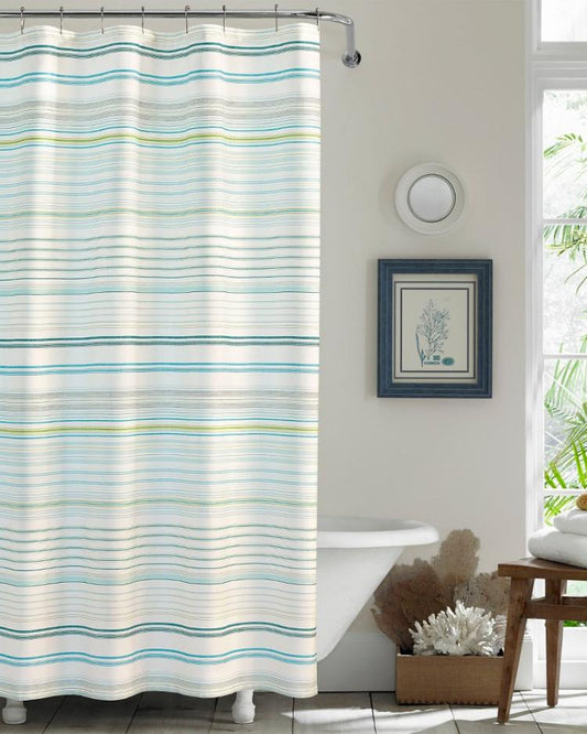 Beach & Home Bath | Tommy Bahama La Scala Breezer Shower Curtain Green
