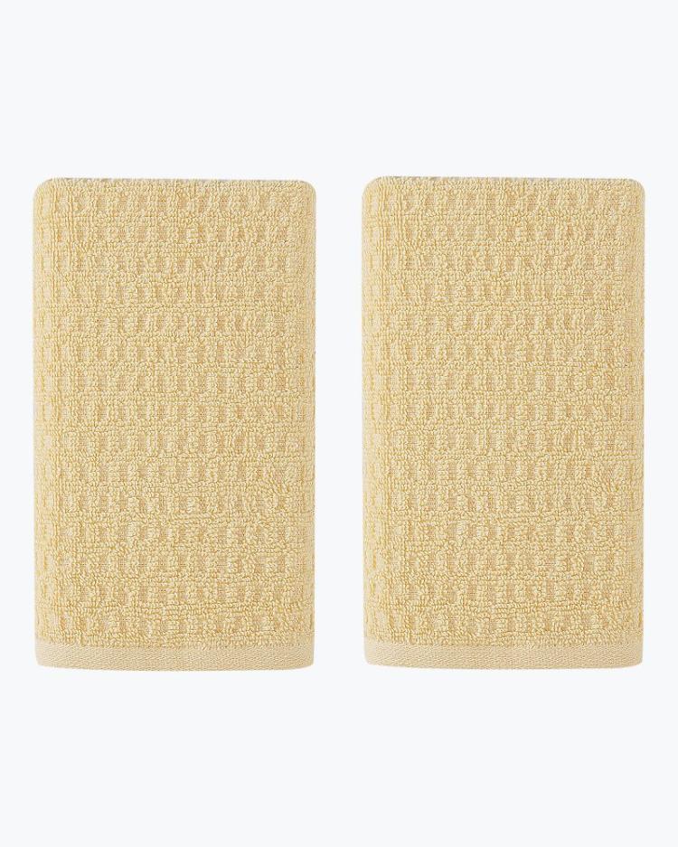 Beach & Home Bath | Tommy Bahama Northern Pacific 2-Piece Hand Towel Set Yellow