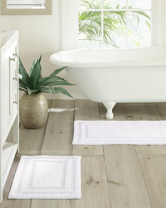 Beach & Home Bath | Tommy Bahama White Isla Bath Rug Set Of 2 Coconut