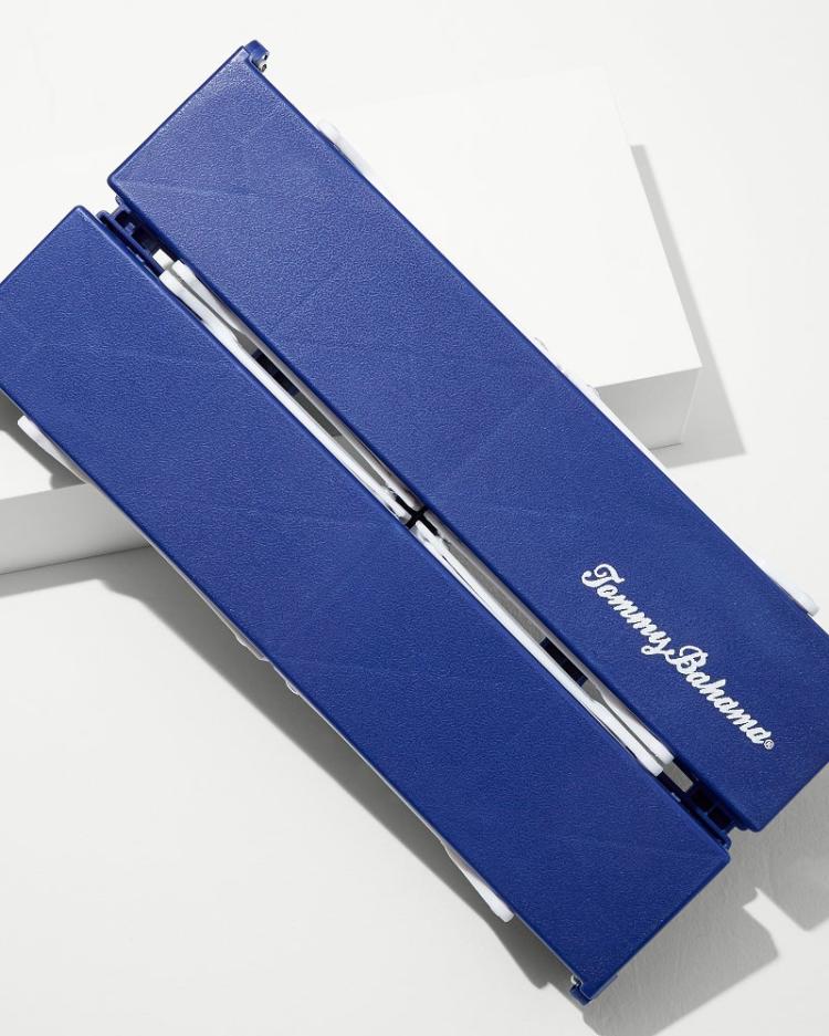 Beach & Home Beach Accessories | Tommy Bahama Personal Folding Beach Table Navy