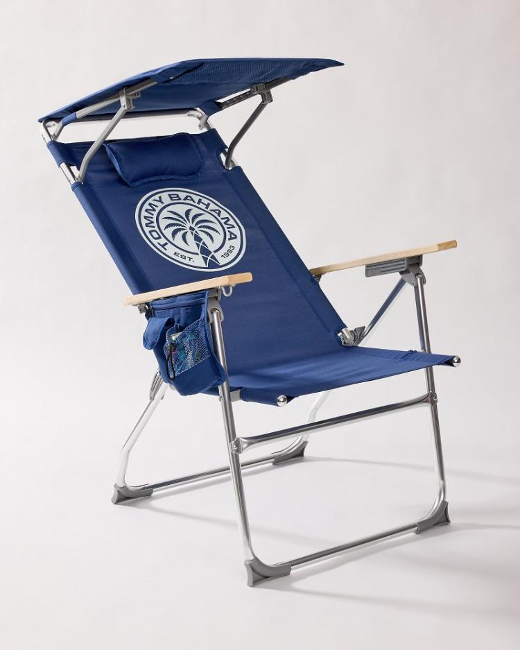 Beach & Home Beach Chairs | Tommy Bahama Tommy Bahama Highboy Chair With Shade Navy