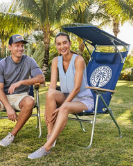 Beach & Home Beach Chairs | Tommy Bahama Tommy Bahama Highboy Chair With Shade Navy