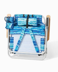 Beach & Home Beach Chairs | Tommy Bahama Tommy Bahama Malachite Print Deluxe Backpack Beach Chair Multicolor