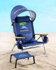 Beach & Home Beach Chairs | Tommy Bahama Tommy Bahama Marlin Palms Ultimate Beach Chair Navy