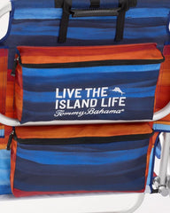 Beach & Home Beach Chairs | Tommy Bahama Tommy Bahama Sunset Stripe Deluxe Backpack Beach Chair Multicolor