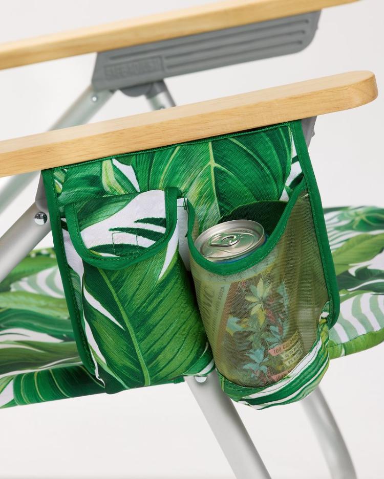 Beach & Home Beach Chairs | Tommy Bahama Tommy Bahama Tropical Fronds Deluxe Backpack Beach Chair Multicolor