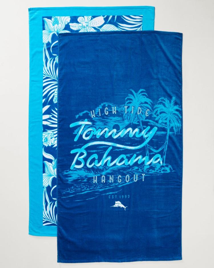 Beach & Home Beach Towels | Tommy Bahama High Tide Hangout & Island Cays Blooms Beach Towels — Set Of 2 Multicolor