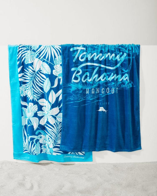 Beach & Home Beach Towels | Tommy Bahama High Tide Hangout & Island Cays Blooms Beach Towels — Set Of 2 Multicolor