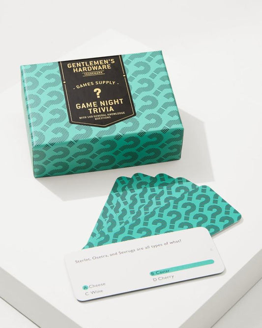 Beach & Home Books & Games | Tommy Bahama Game Night Trivia Green