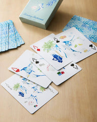 Beach & Home Books & Games | Tommy Bahama Marlin Playing Cards Blue