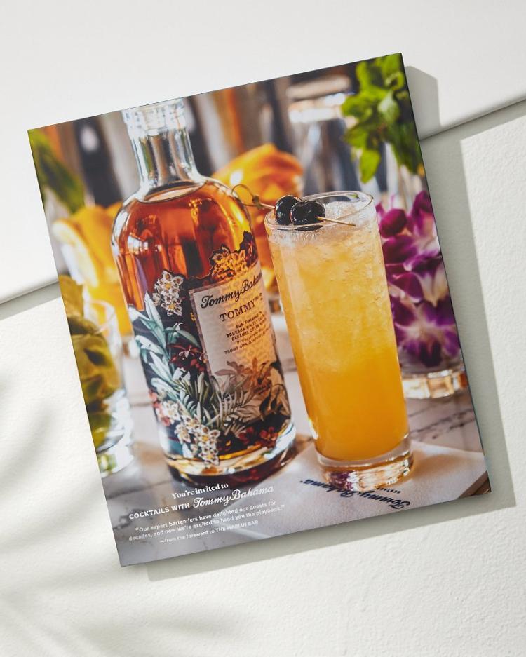 Beach & Home Books & Games | Tommy Bahama The Marlin Bar Cocktail Book Multicolor