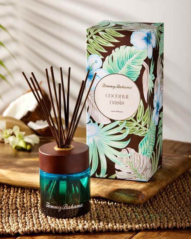 Beach & Home Candles & Diffusers | Tommy Bahama Coconut Oasis Reed Diffuser Coconut Oasis