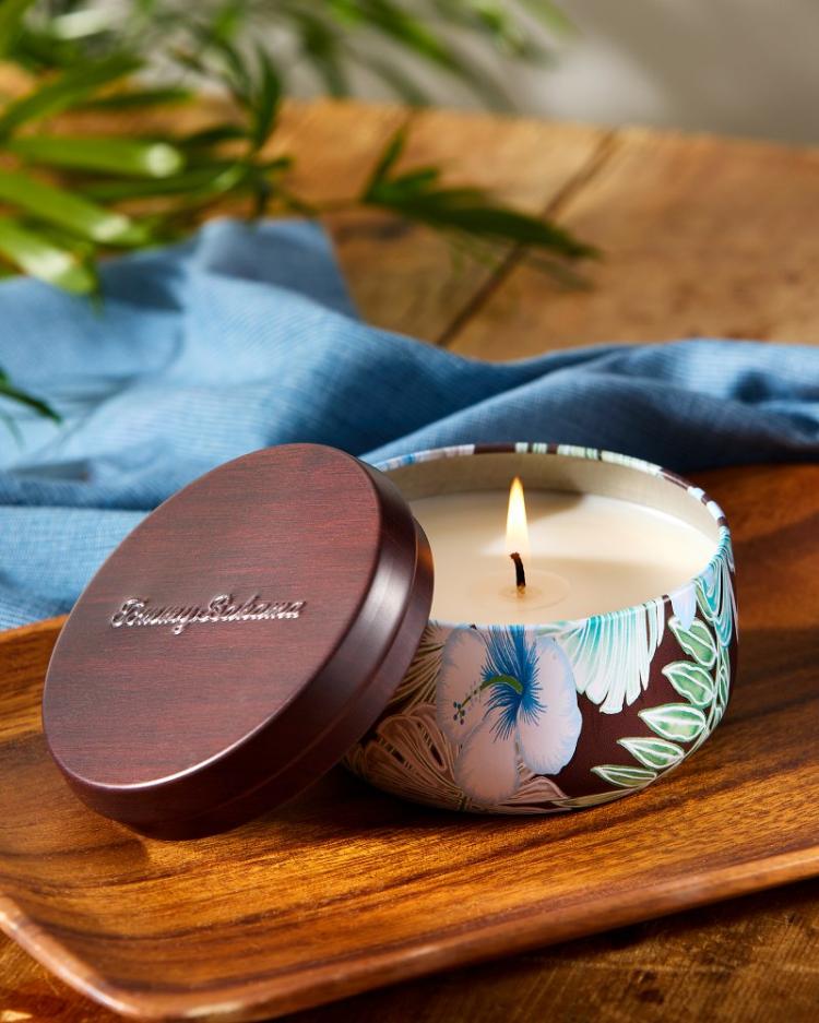 Beach & Home Candles & Diffusers | Tommy Bahama Coconut Oasis Travel Candle Tin Coconut Oasis