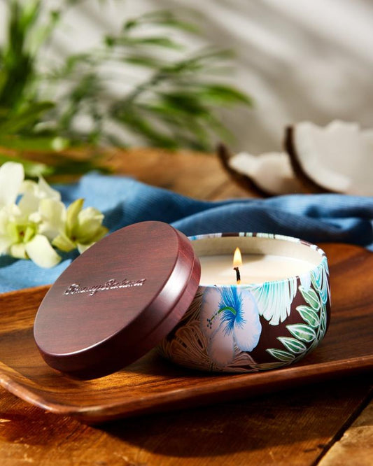 Beach & Home Candles & Diffusers | Tommy Bahama Coconut Oasis Travel Candle Tin Coconut Oasis