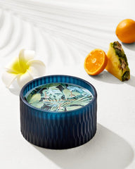 Beach & Home Candles & Diffusers | Tommy Bahama Island Blend 11.3-oz. Cut Glass 3-Wick Candle Island Blend