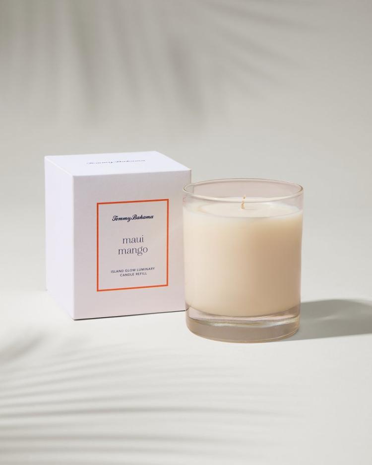 Beach & Home Candles & Diffusers | Tommy Bahama Island Glow Luminary Candle Refill - Maui Mango Maui Mango
