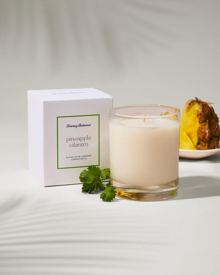 Beach & Home Candles & Diffusers | Tommy Bahama Island Glow Luminary Candle Refill - Pineapple Cilantro Pineapple Cilantro