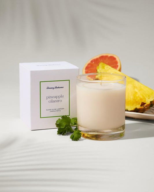 Beach & Home Candles & Diffusers | Tommy Bahama Island Glow Luminary Candle Refill - Pineapple Cilantro Pineapple Cilantro
