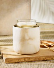 Beach & Home Candles & Diffusers | Tommy Bahama Island Glow Luminary Vessel Natural/gold