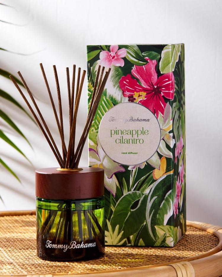 Beach & Home Candles & Diffusers | Tommy Bahama Pineapple Cilantro Reed Diffuser Pineapple Cilantro