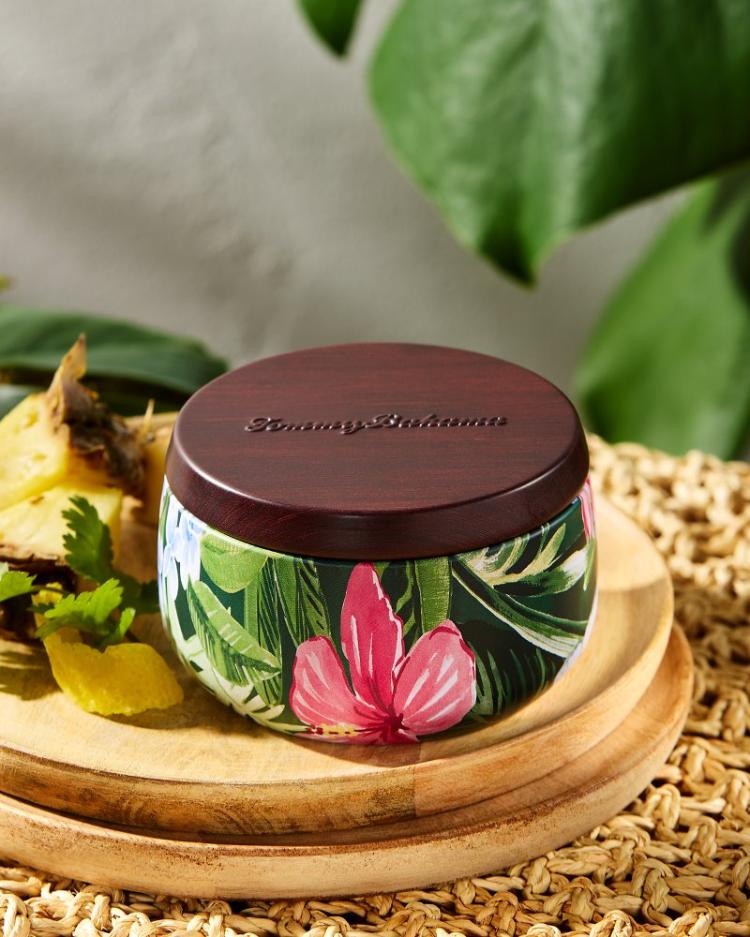 Beach & Home Candles & Diffusers | Tommy Bahama Pineapple Cilantro Travel Candle Tin Pineapple Cilantro