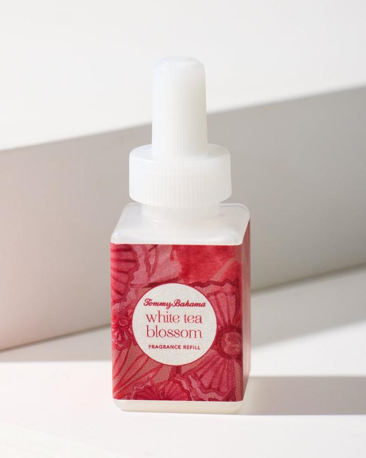 Beach & Home Candles & Diffusers | Tommy Bahama Pura Diffuser Refill - White Tea Blossom White Tea Blossom