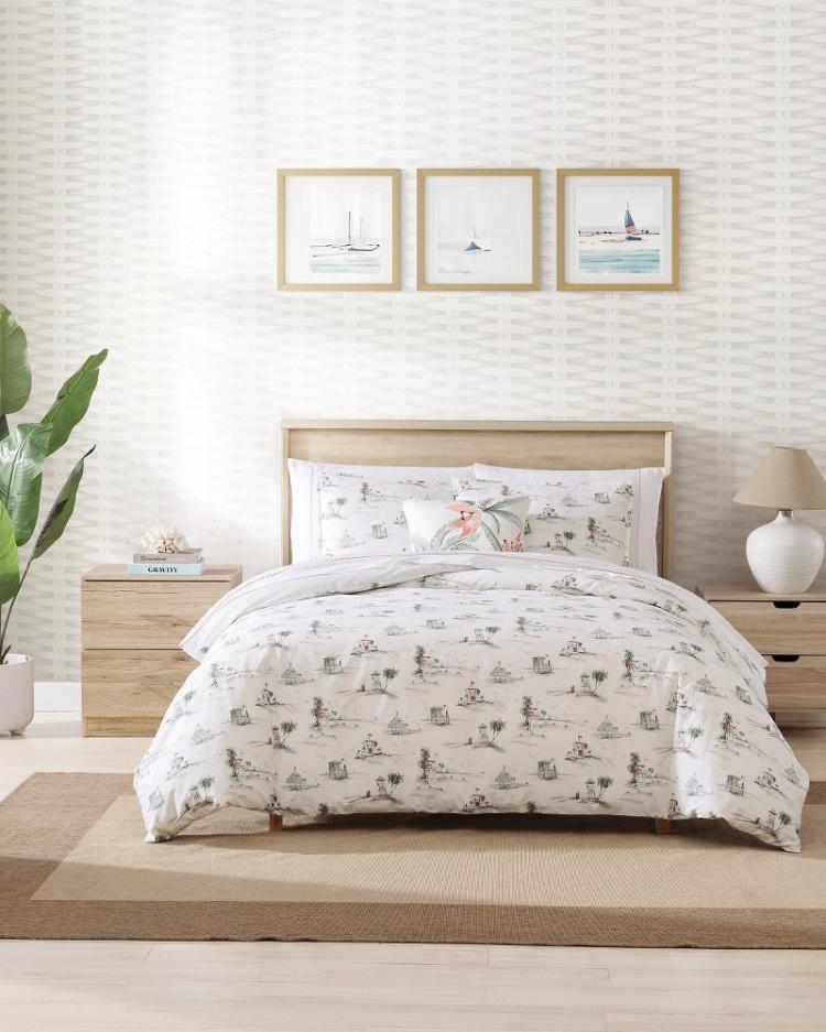 Beach & Home Comforters & Duvets | Tommy Bahama Beach Club 3-Piece King Comforter Set Grey