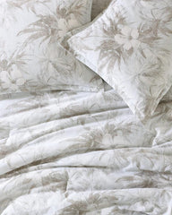 Beach & Home Comforters & Duvets | Tommy Bahama Beachway Blooms 3-Piece Full/Queen Comforter Set Grey
