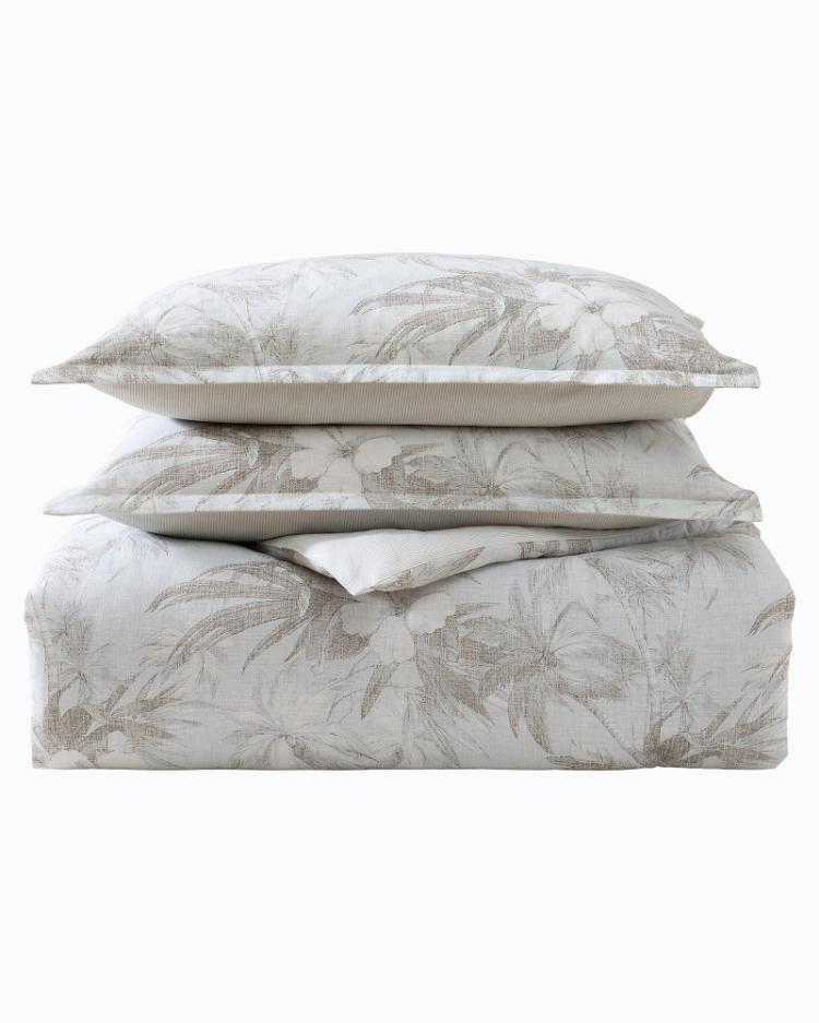 Beach & Home Comforters & Duvets | Tommy Bahama Beachway Blooms 3-Piece King Comforter Set Grey