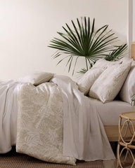 Beach & Home Comforters & Duvets | Tommy Bahama Costa Blanca 5-Piece Full/Queen Comforter Set Beige