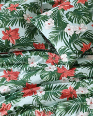Beach & Home Comforters & Duvets | Tommy Bahama Festive Palms Reversible King 3-Piece Comforter Set Multicolor