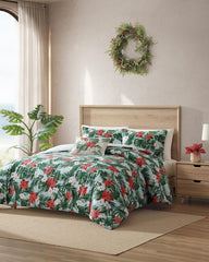 Beach & Home Comforters & Duvets | Tommy Bahama Festive Palms Reversible King 3-Piece Comforter Set Multicolor