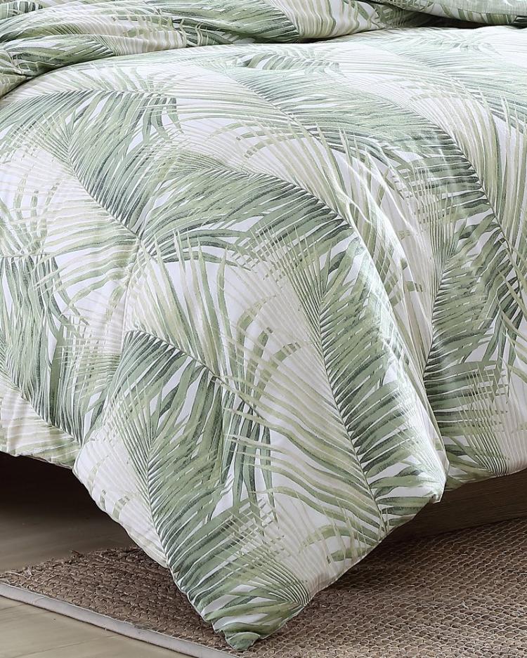 Beach & Home Comforters & Duvets | Tommy Bahama Kauai 5-Piece Full/Queen Comforter Set Green
