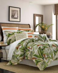 Beach & Home Comforters & Duvets | Tommy Bahama Palmiers King Comforter Set Green