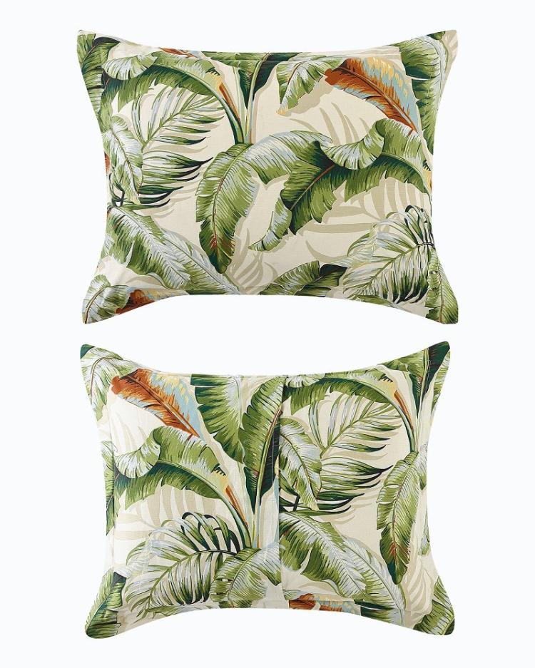 Beach & Home Comforters & Duvets | Tommy Bahama Palmiers Queen Comforter Set Green