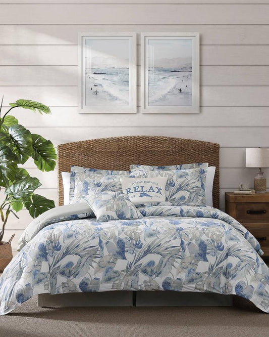 Beach & Home Comforters & Duvets | Tommy Bahama Raw Coast 3-Piece Queen Comforter Set Blue