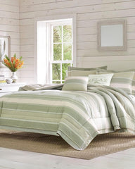 Beach & Home Comforters & Duvets | Tommy Bahama Serenity 5-Piece King Comforter Set Green
