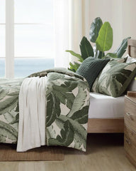 Beach & Home Comforters & Duvets | Tommy Bahama Vintage Palms 3-Piece Full/Queen Comforter Set Jungle