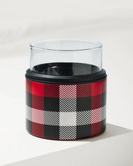 Beach & Home Drinkware & Bar | Tommy Bahama Asobu® On The Rocks Glass & Kuzie - Plaid Red