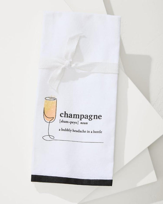 Beach & Home Drinkware & Bar | Tommy Bahama Champagne Bar Towel White