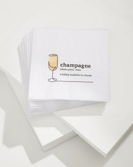 Beach & Home Drinkware & Bar | Tommy Bahama Champagne Cocktail Napkins White