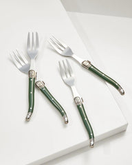 Beach & Home Drinkware & Bar | Tommy Bahama Eat, Drink & Be Merry Appetizer Fork Set Green